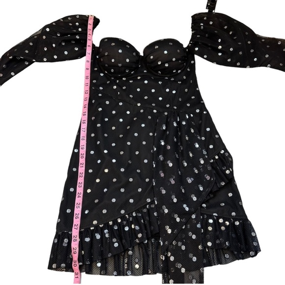 Revolve | Lovers + Friends | Elodie Mini Dress in Black Size S - Picture 9 of 10